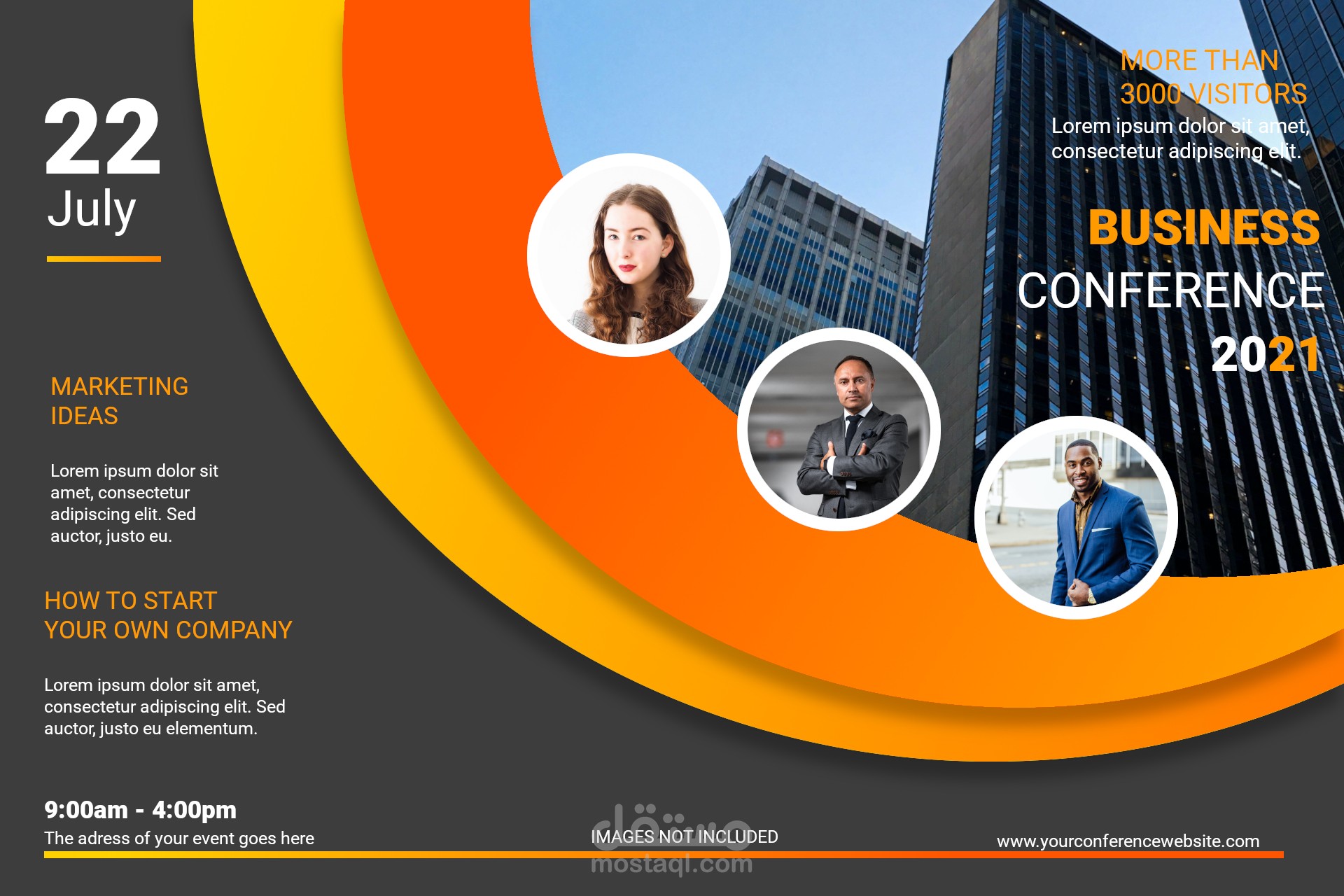 Social media advertising post