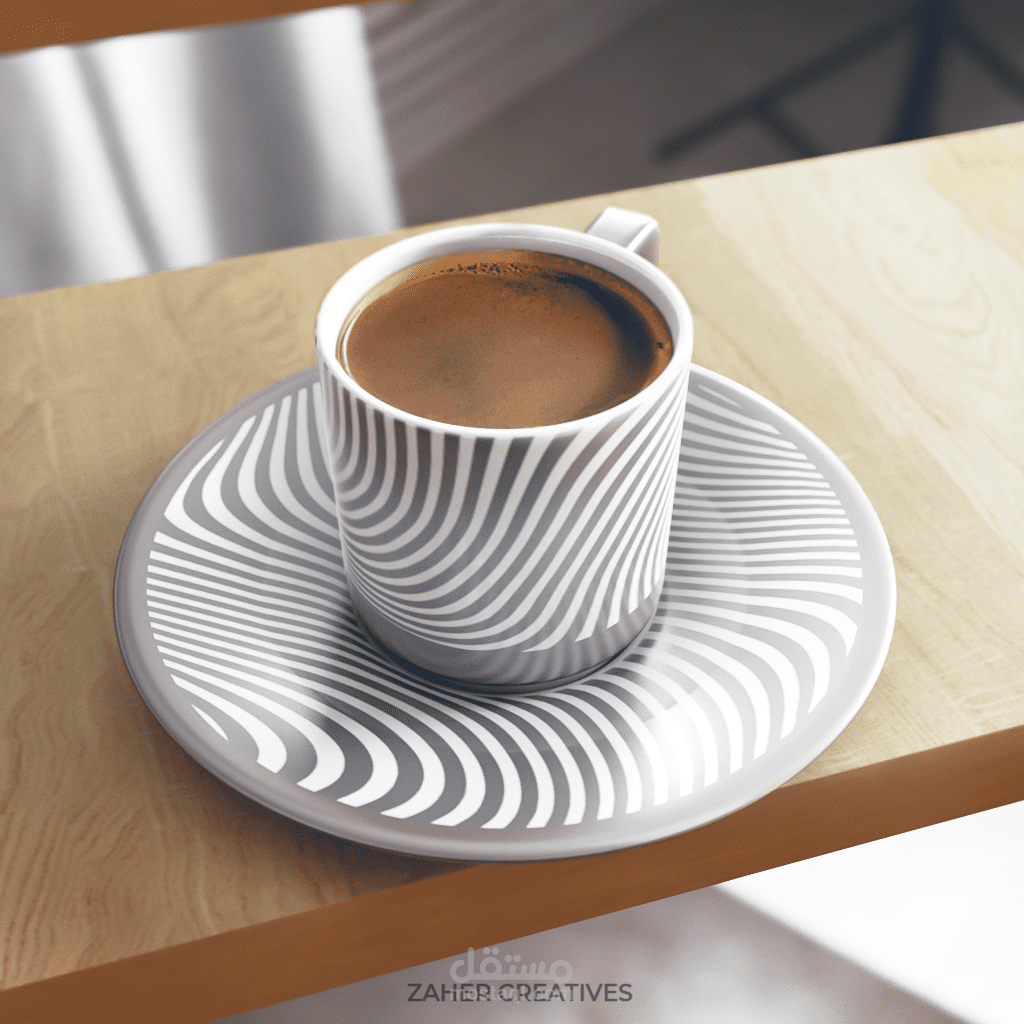 فنجان قهوة تركية 3D
