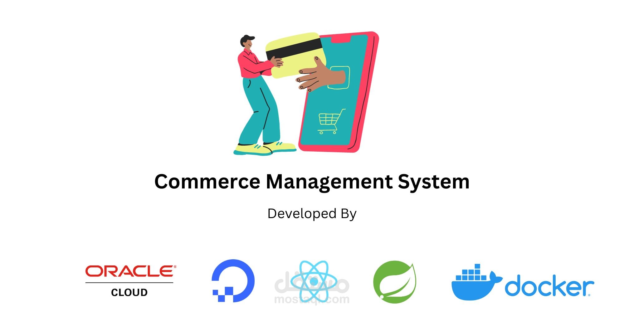 تطبيق ويب لإدارة التجارة