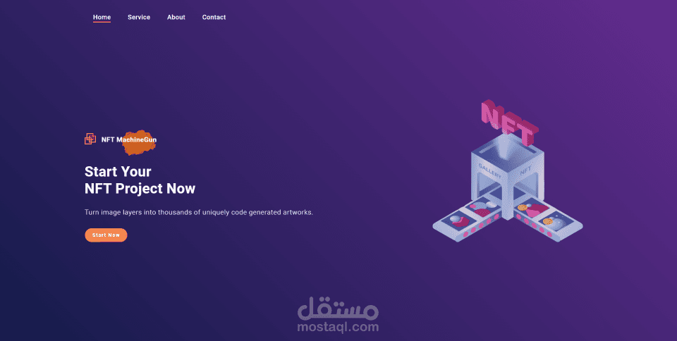 حوّل طبقات الصور إلى آلاف الصور الفنية الفريدة التي تم إنشاؤها بواسطة التعليمات البرمجية.