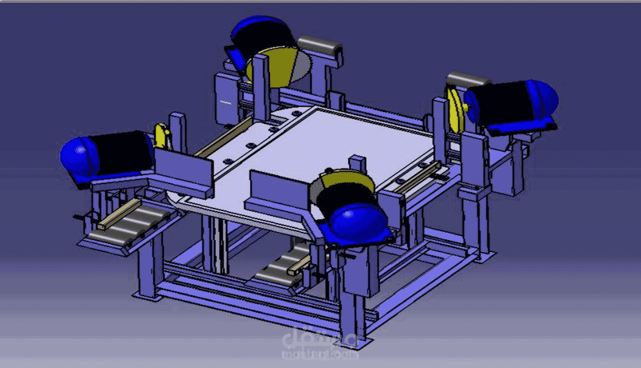 conception of a machine using catia v5