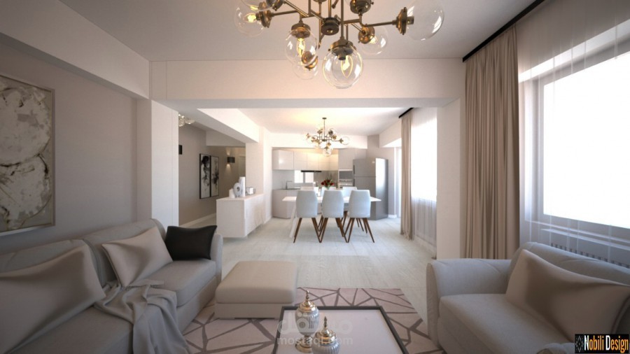 تصميم جميع الأنظمة الكهربية لشقة