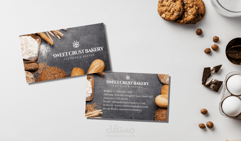 تصميم بطاقة أعمال احترافية (Business card)