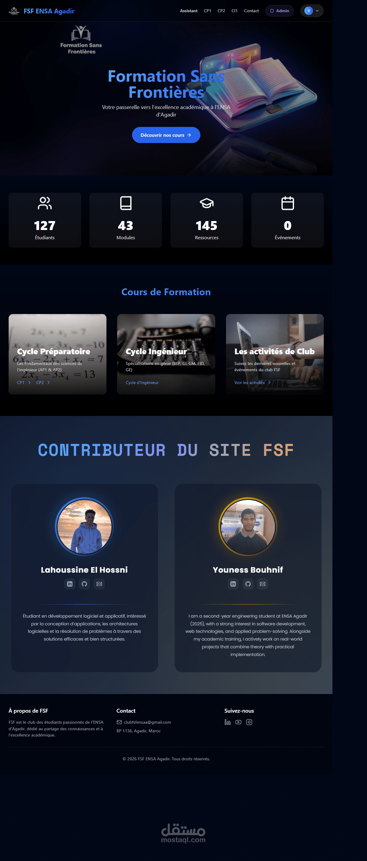 FSF Educational Support Website