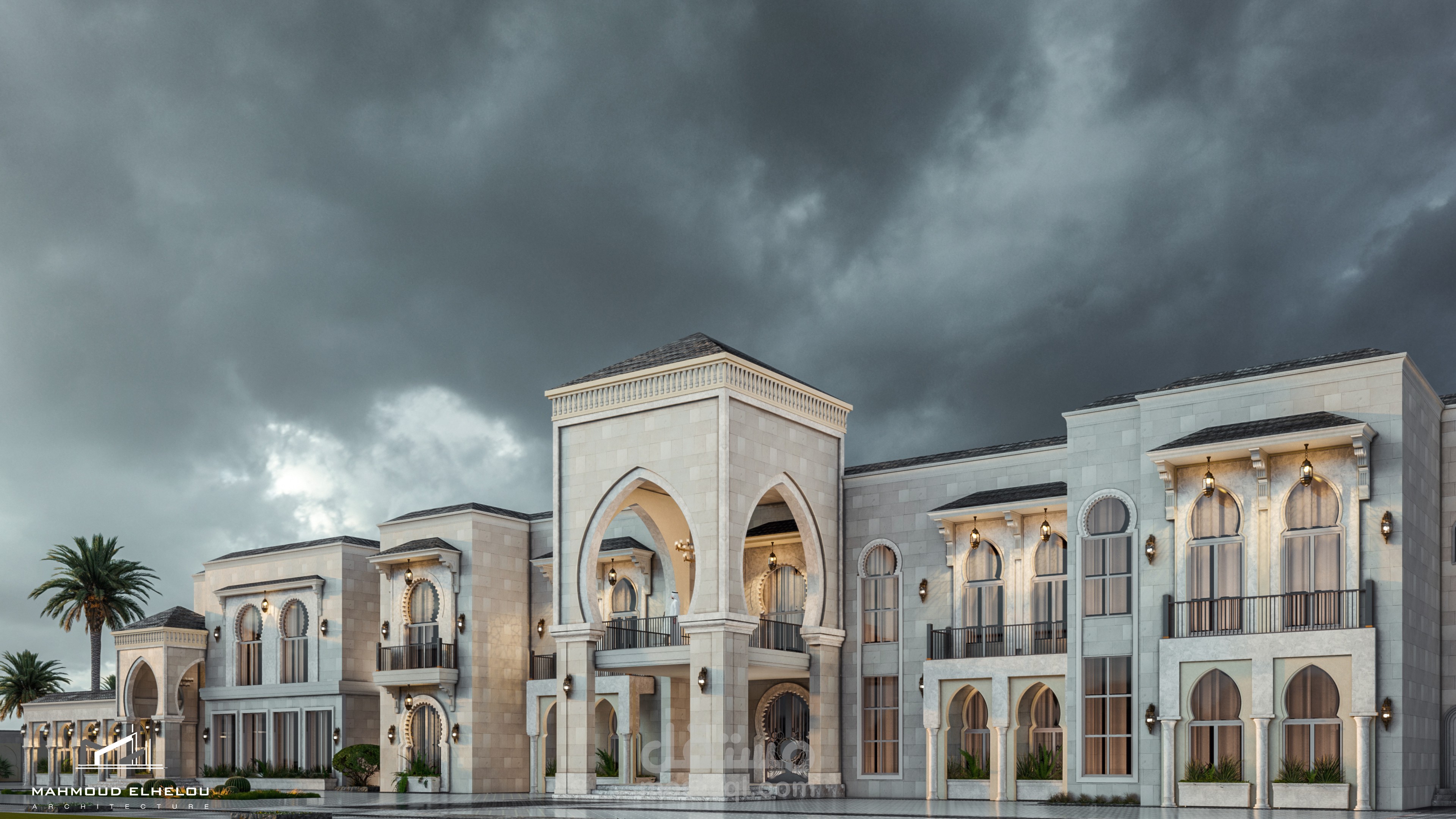 Andalusian Exterior villa Design