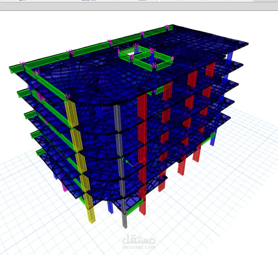 تصميم عمارة سكنية ب جمهورية مصر العربية القاهرة الجديدة