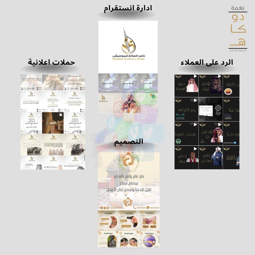 ادارة حسابات سوشال ميديا