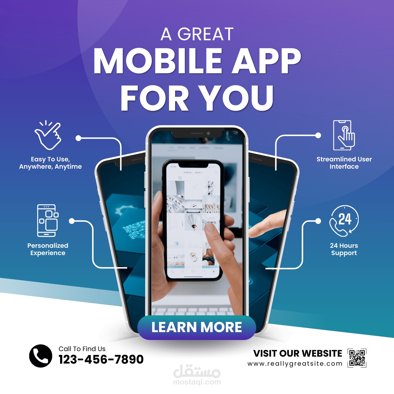 تصميمات متنجات موبايلات واجهزه ذكيه