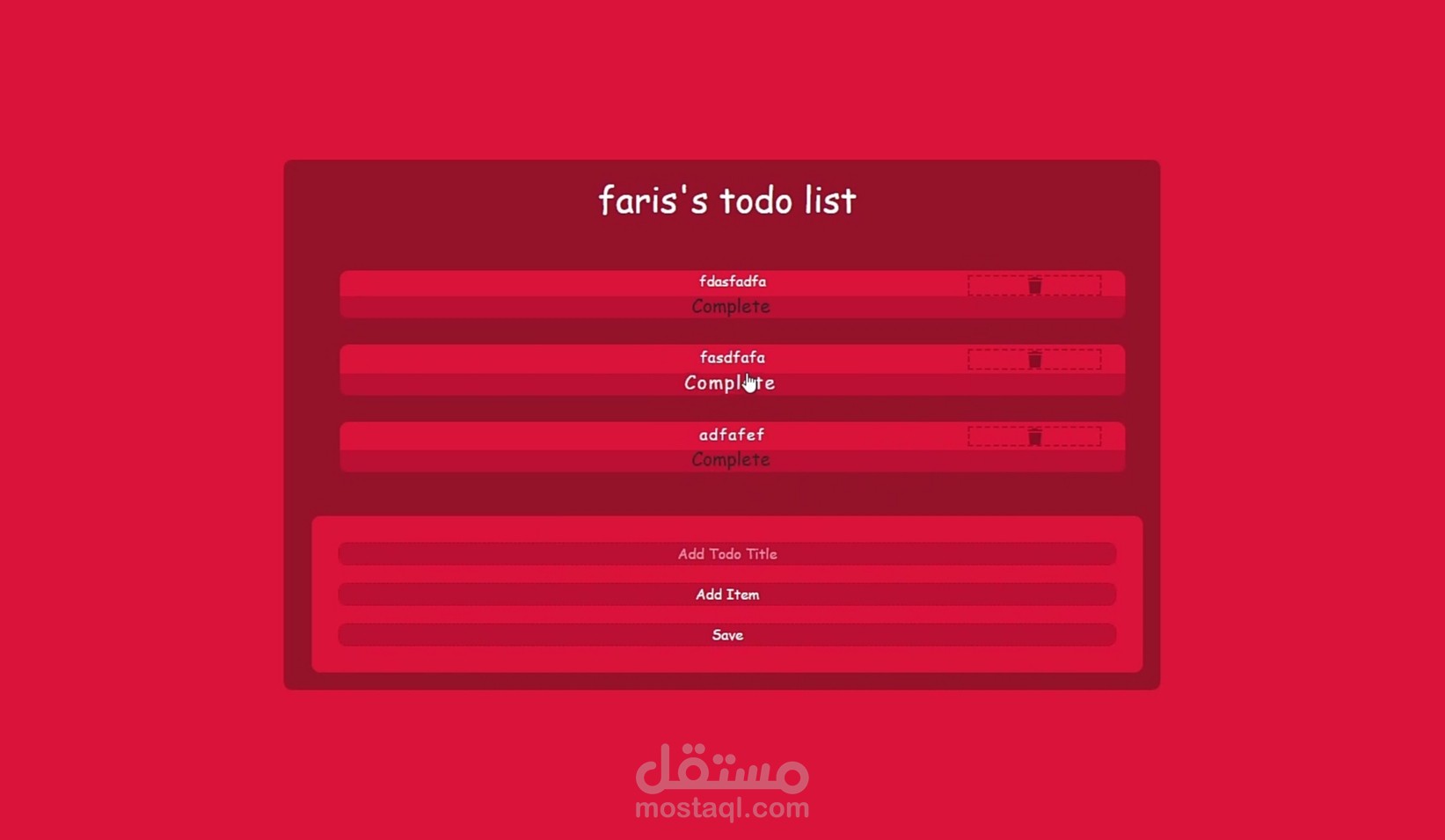 To Do Lists App