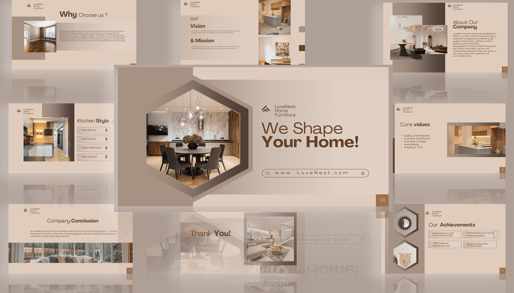 تصميم بروفايل شركة احترافي (Company Profile) وعروض بوربوينت تعكس هوية شركتك