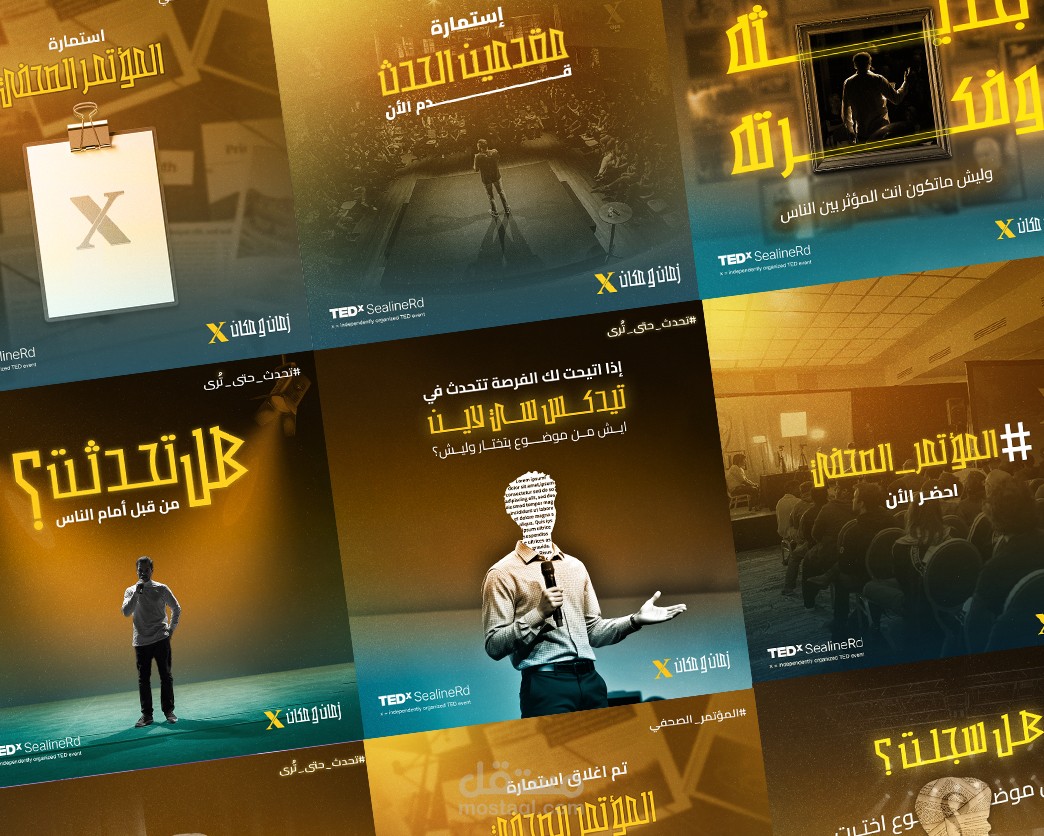 Tedx Social Media Designes Vol.01