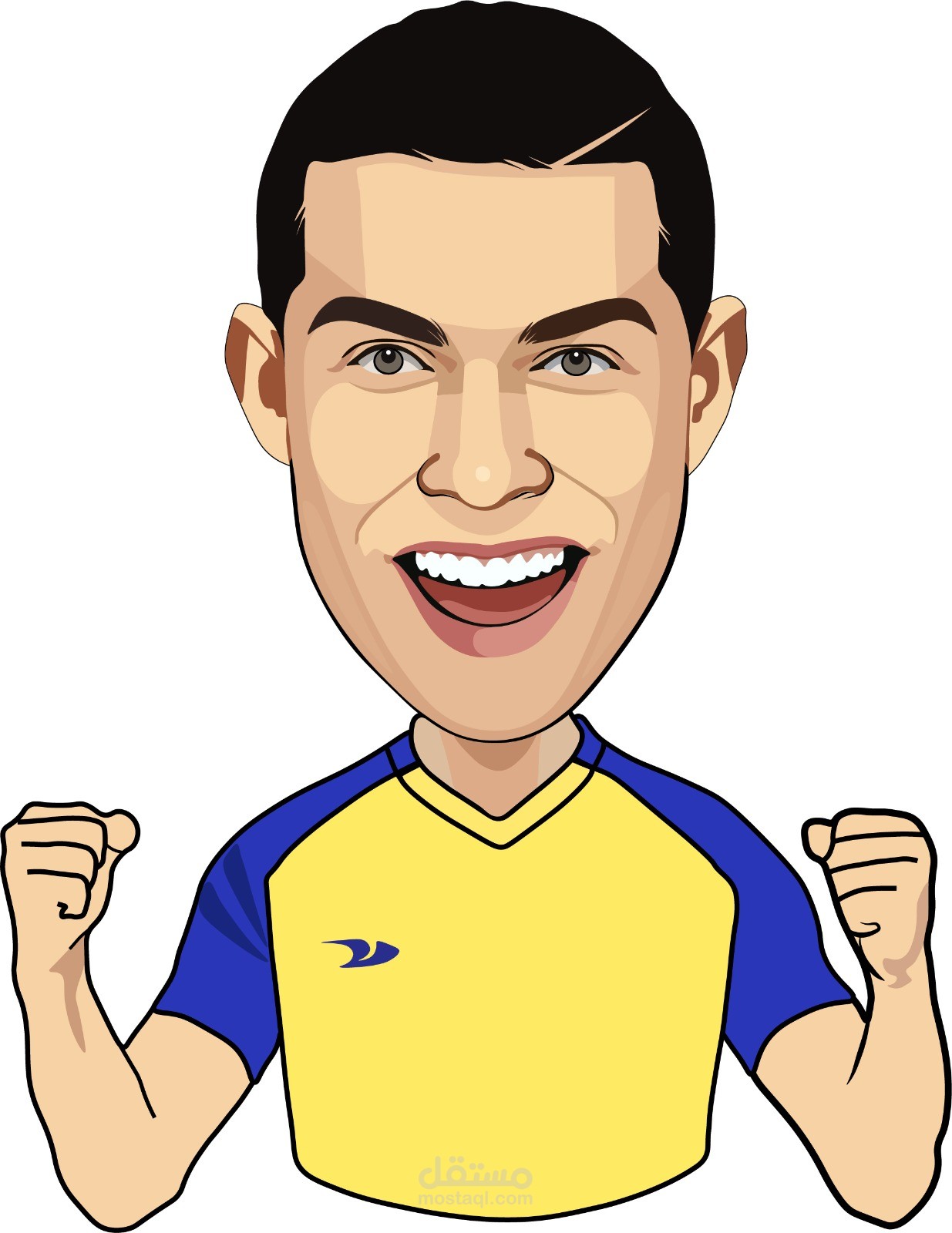 "Victory Celebration Cartoon" cristanano