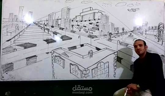 رسم حر freehand