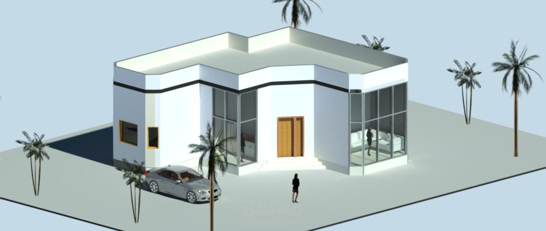 شاليه بواسطة الريفيت