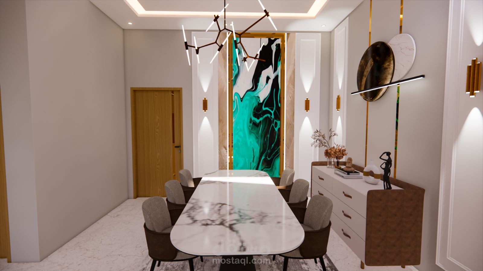 تصميم غرفة طعام