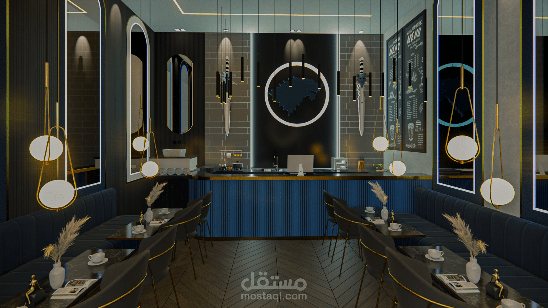 تصميم كافيه بناء على تفاصيل فيلم