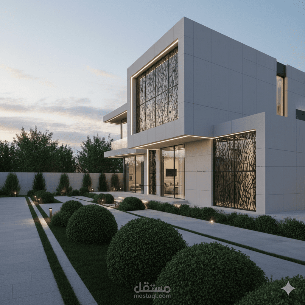 تصميم واجهة معمارية