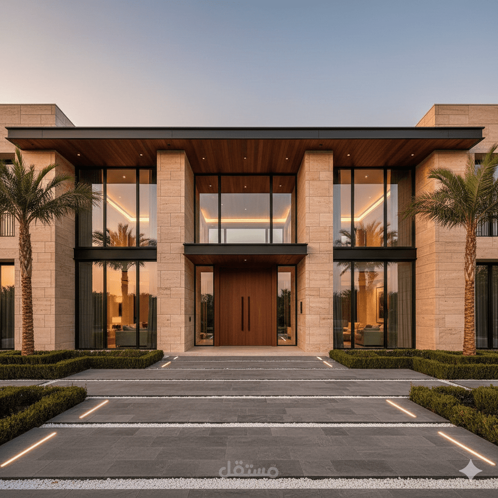 تصميم واجهة مودرن