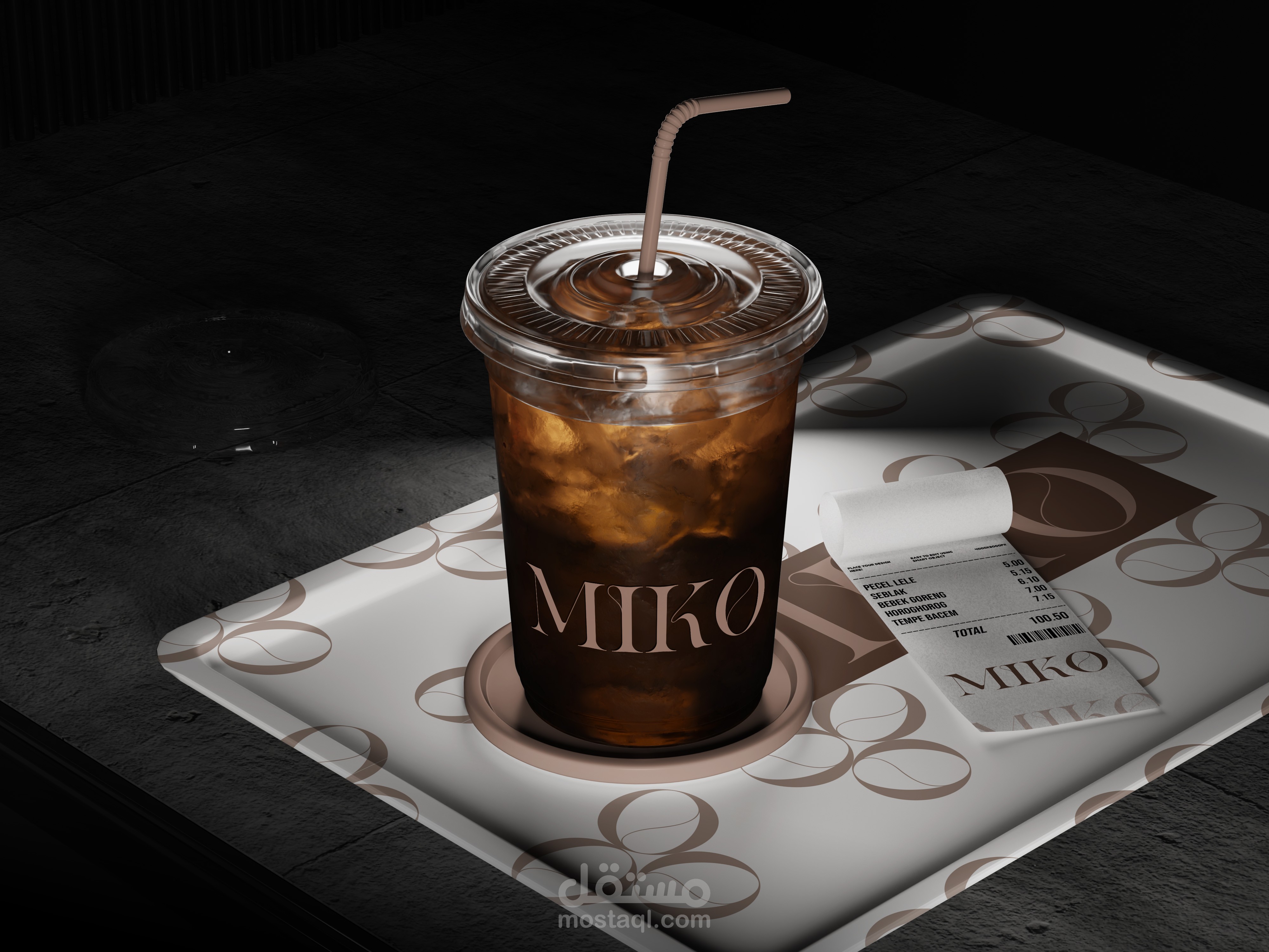 علامة تجارية لمقهى "Miko"