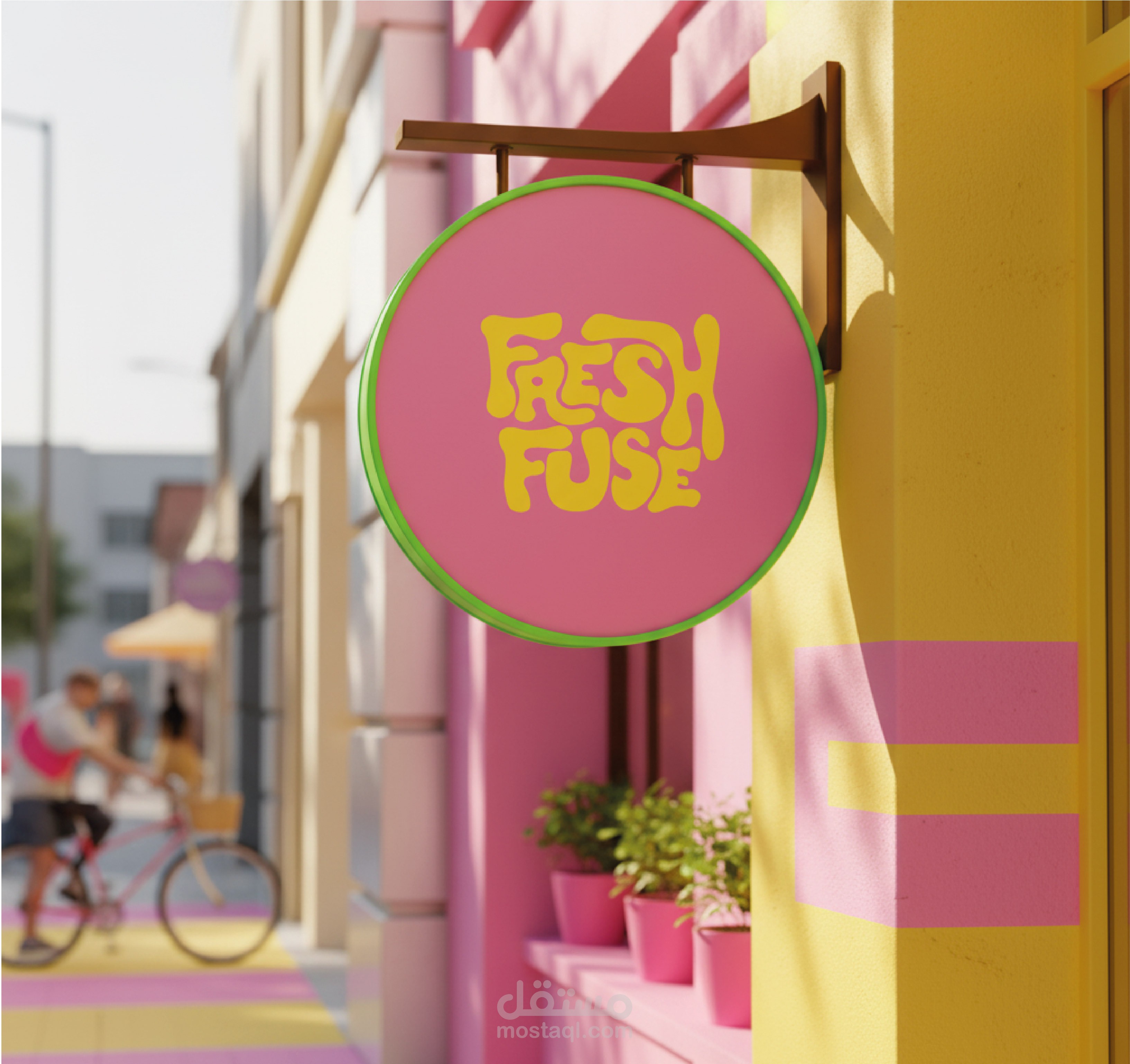 هوية بصرية "Fush fuse"