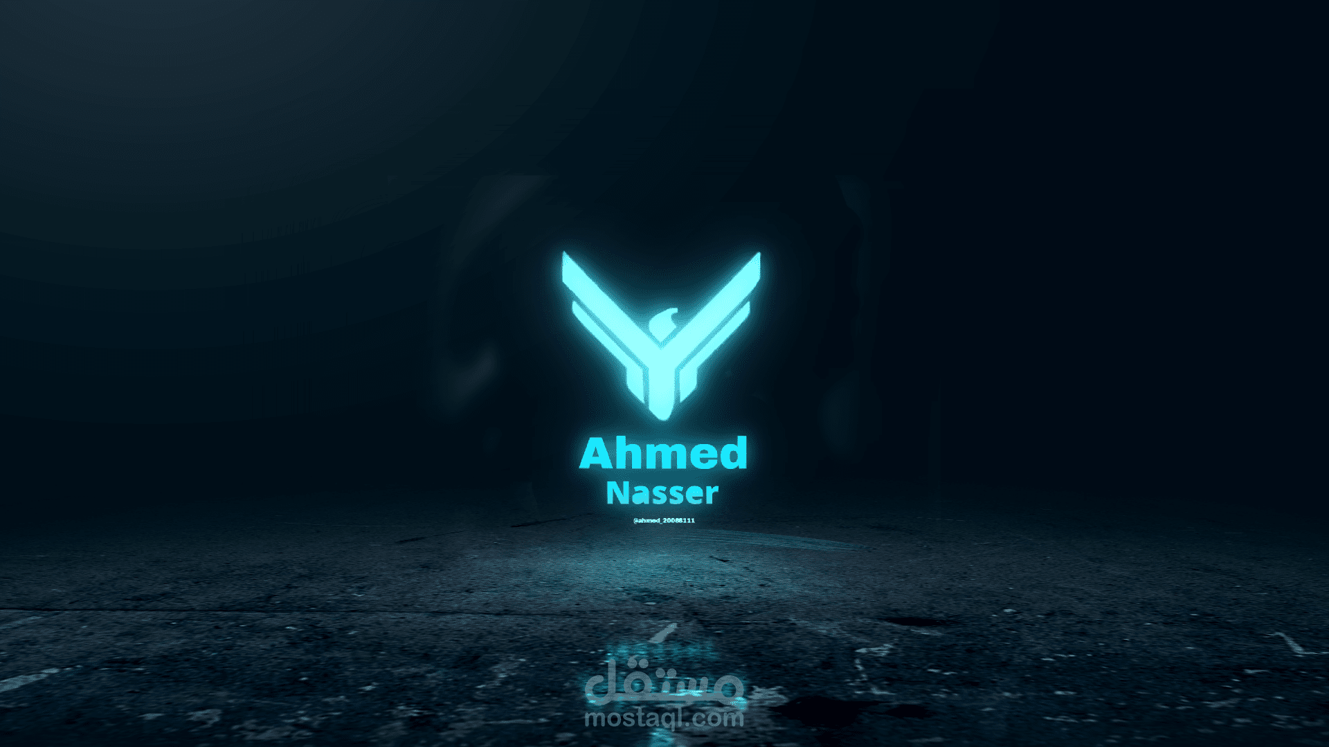 لوجو حرف (Y) اختياري