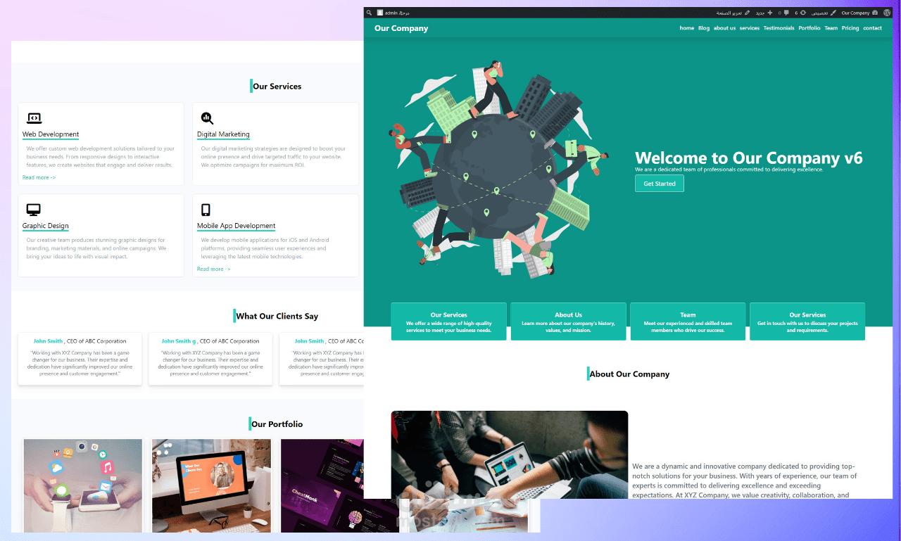 Design and Customize Multipurpose WordPress Theme with Blog