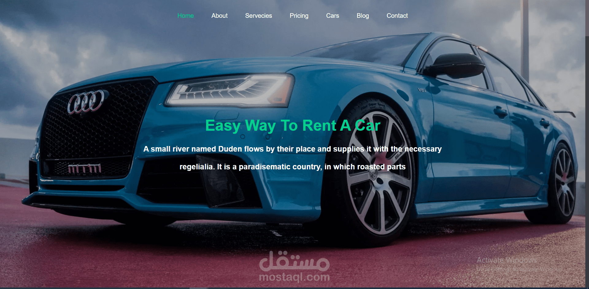 Front - End Project / Car Book
