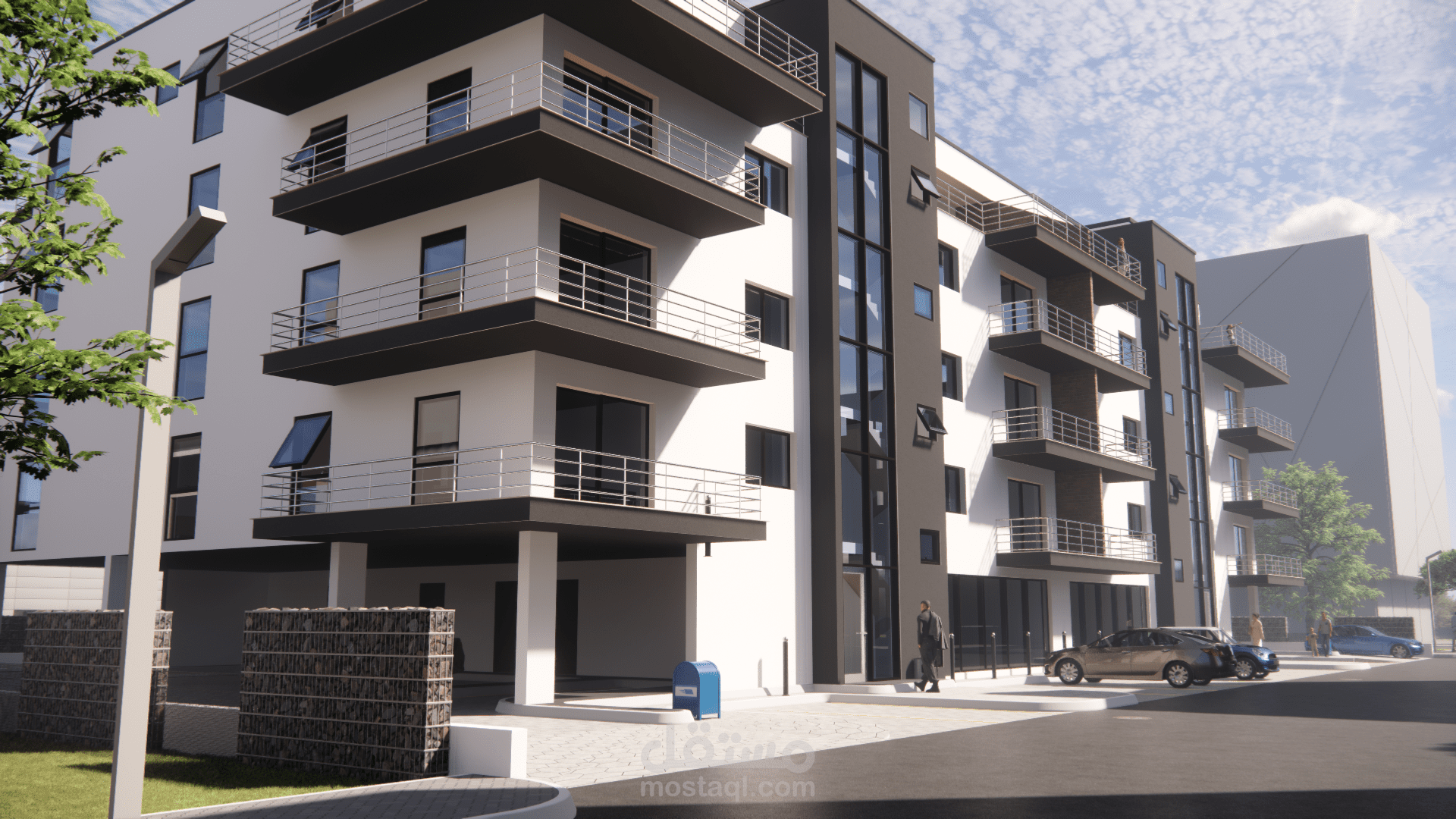 تصميم مجمع سكني