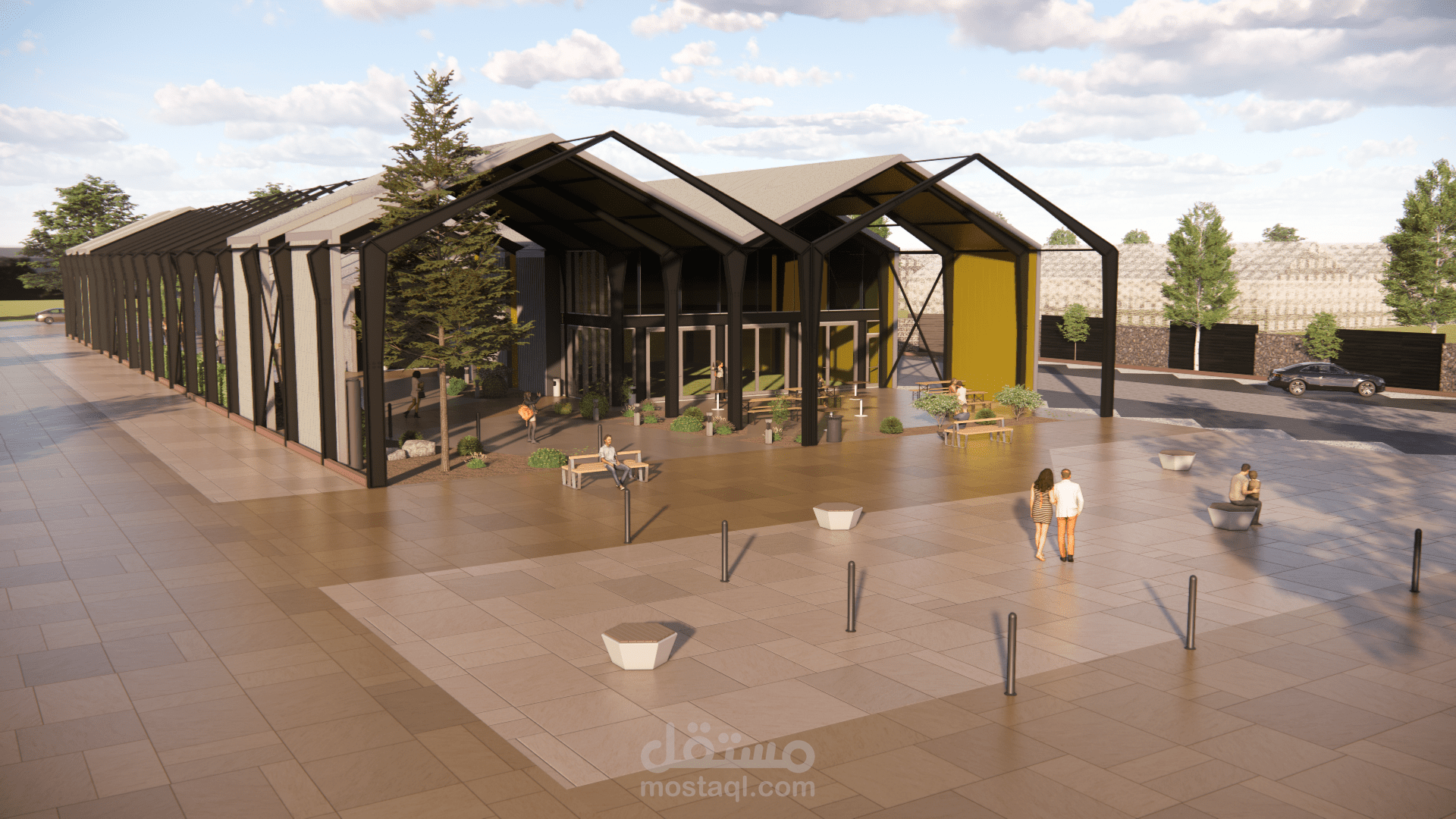 عمل منظور خارجي لمصنع