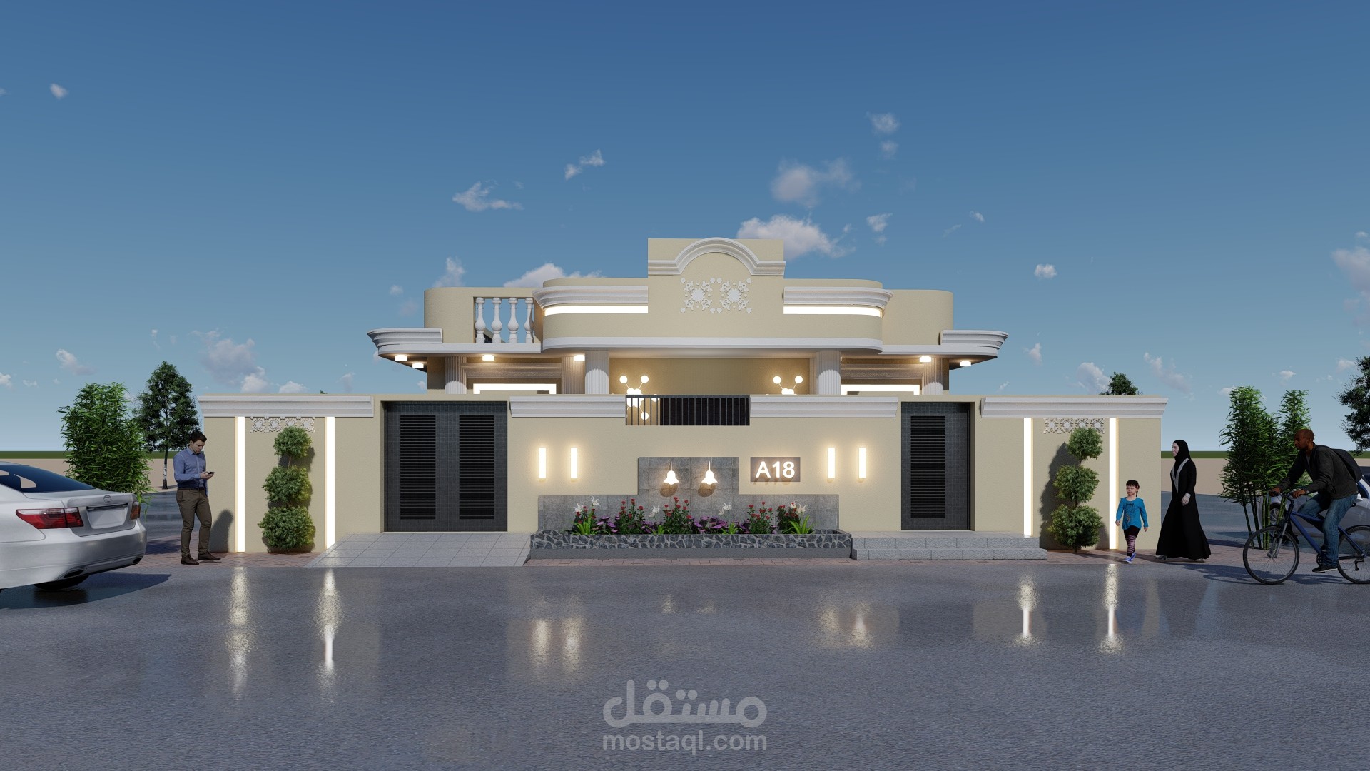 تصميم منزل لودبيرنق