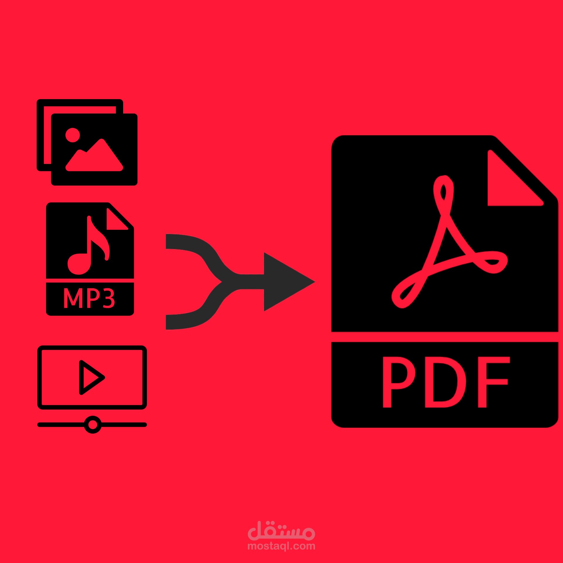 تفريغ كل انواع الملفات والصوت وخط اليد الىpdf