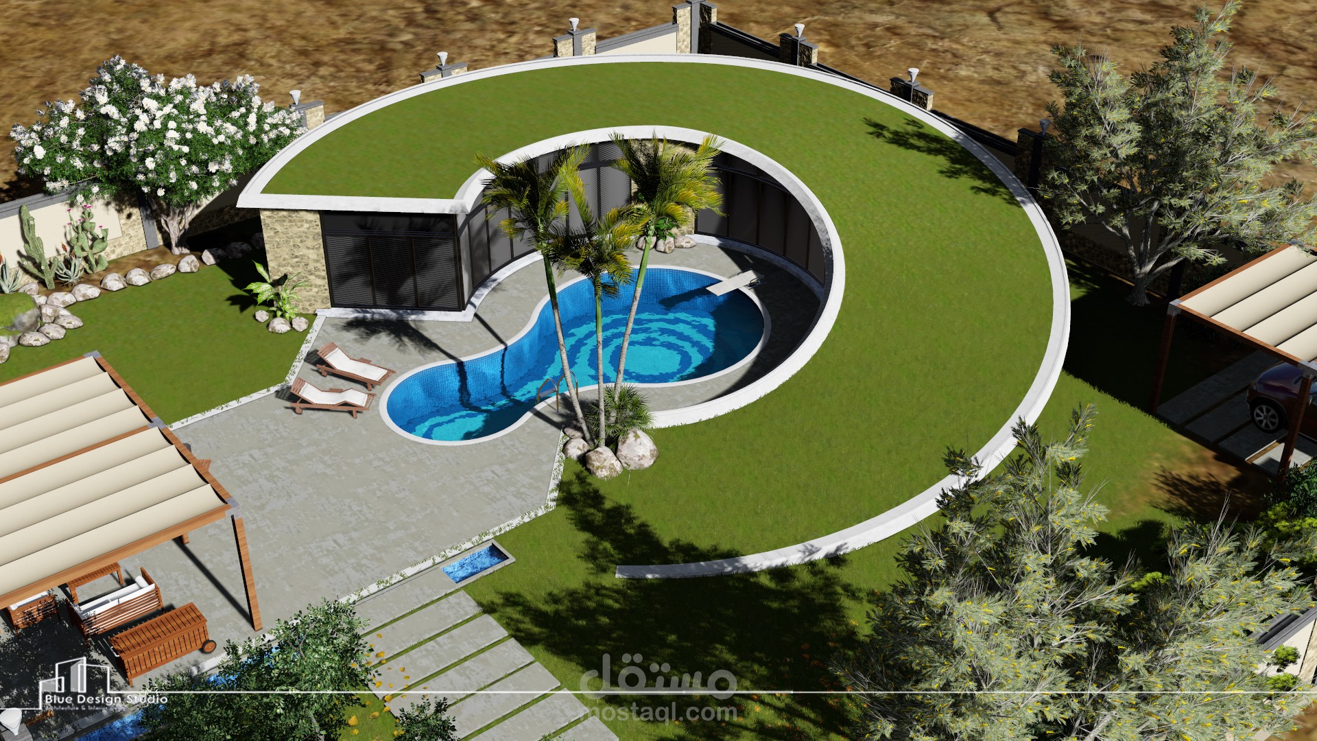 تصميم شاليه (مصيف)
