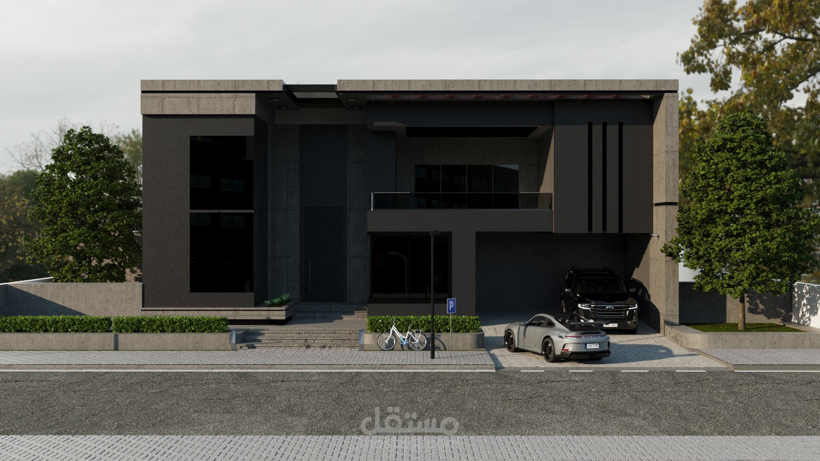 مبنى سكني - فيلا