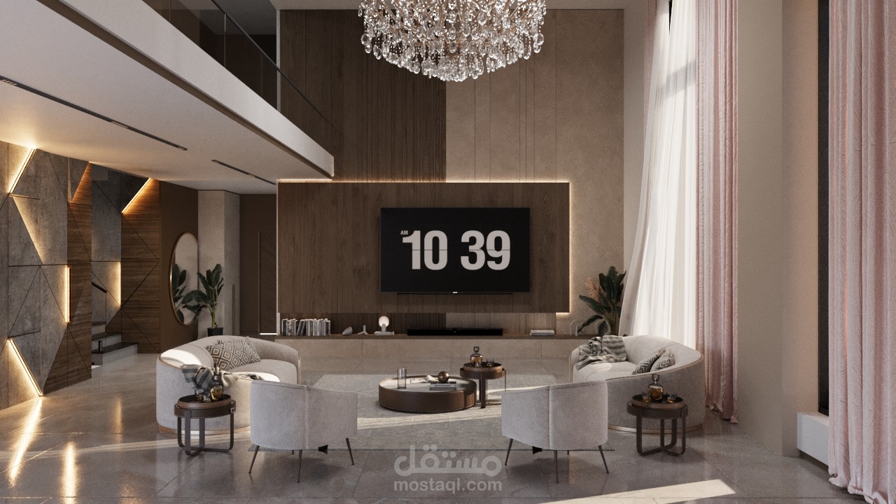 تصميم غرفة معيشة