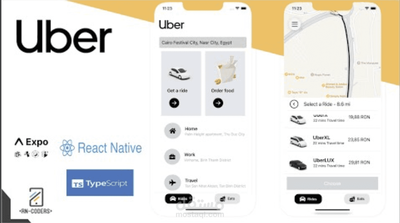 Clone Uber using React Native