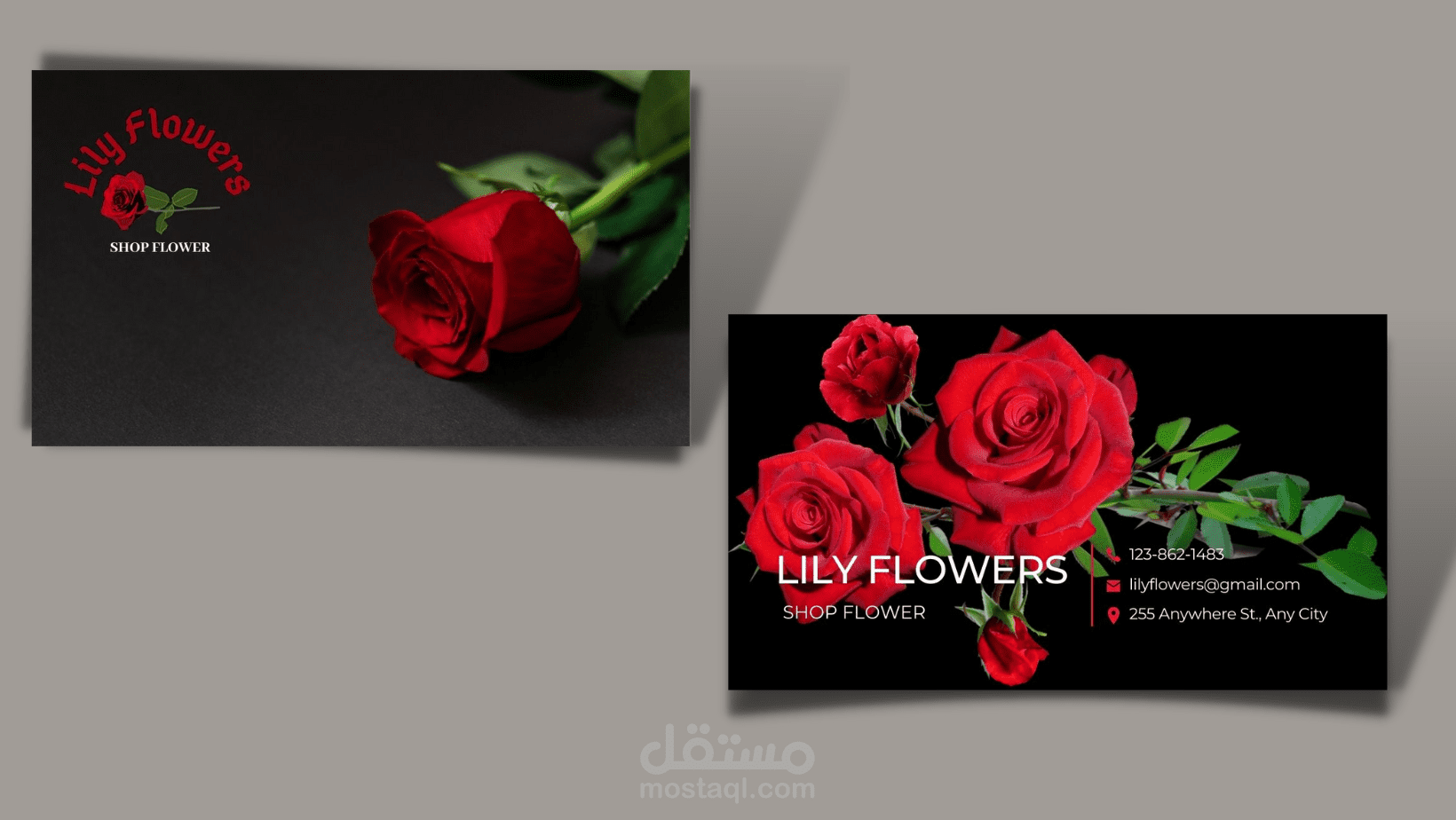 تصميم بطاقة أعمال - بزنس كارد