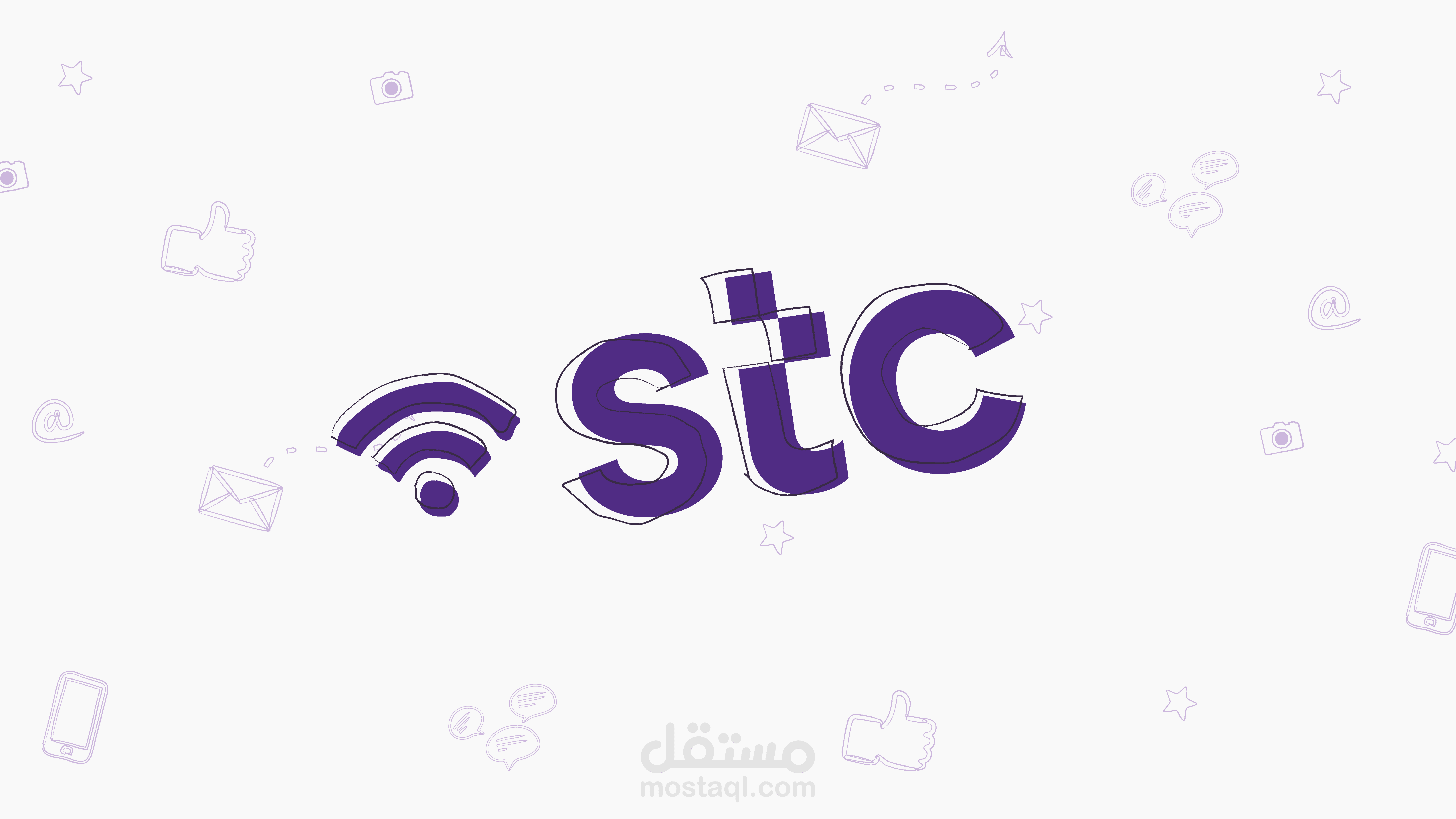 اوتلاين موشن جرافيك stc