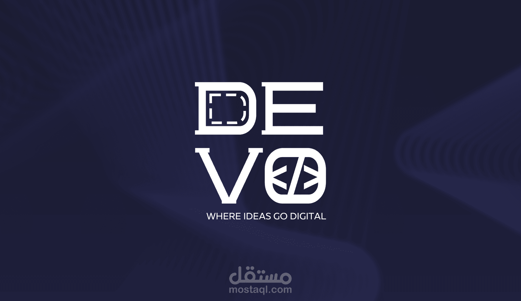 تصميم شعار وهوية لـ Devo