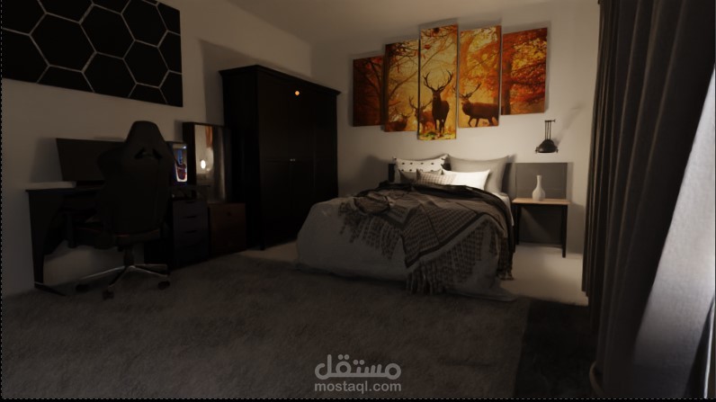تصميم غرفه 3D