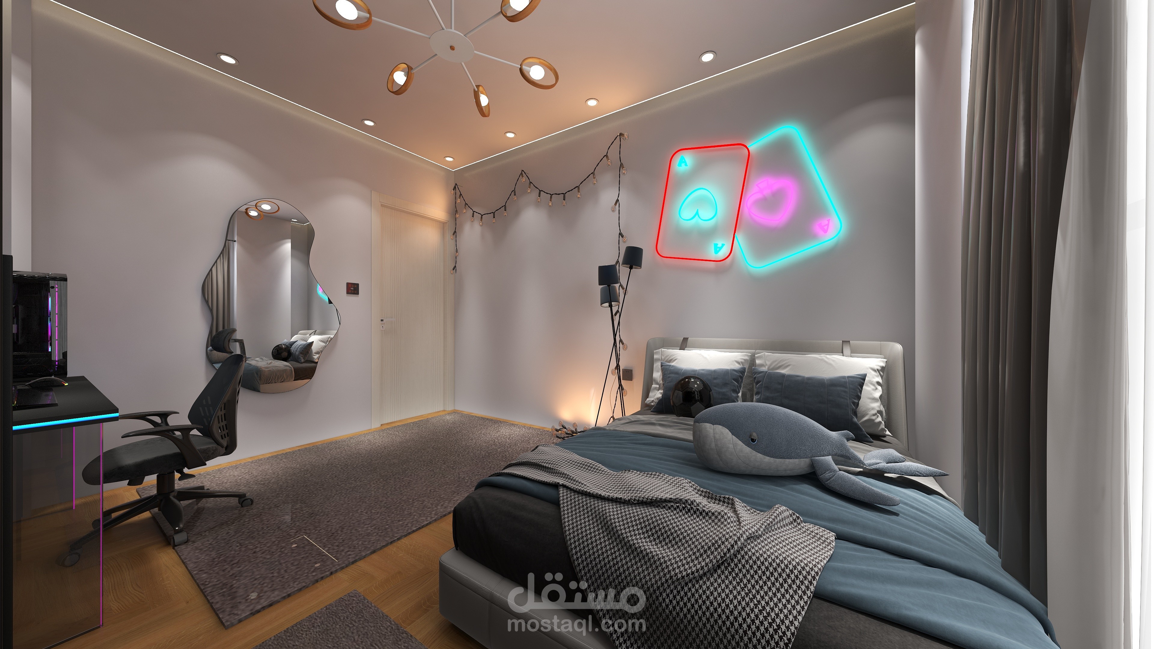 Boy Bedroom modern interior design