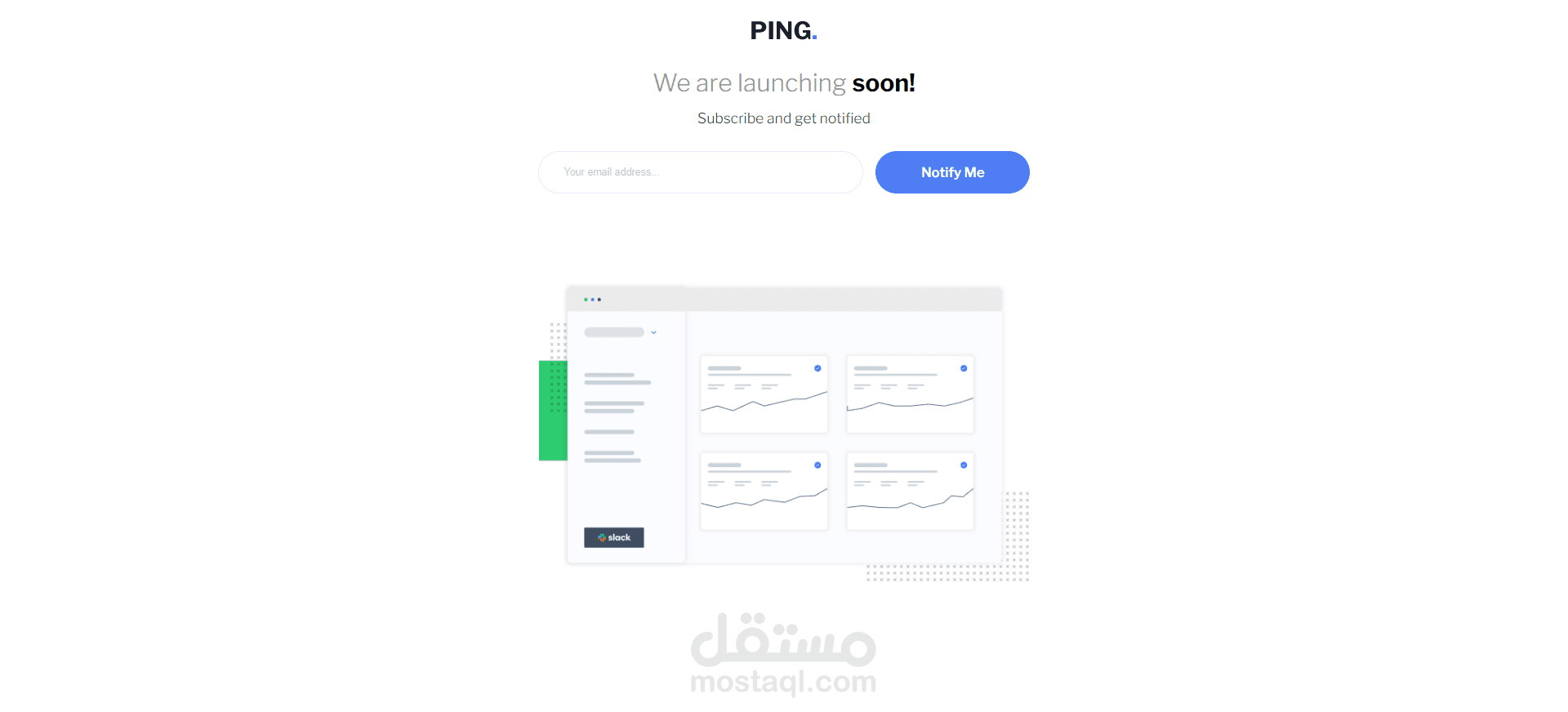 ping-coming-soon-page
