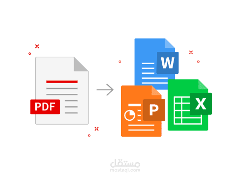 تفريغ و تنسيق النصوص إلى نسخة Word وتحويلها إلى نسخة PDF