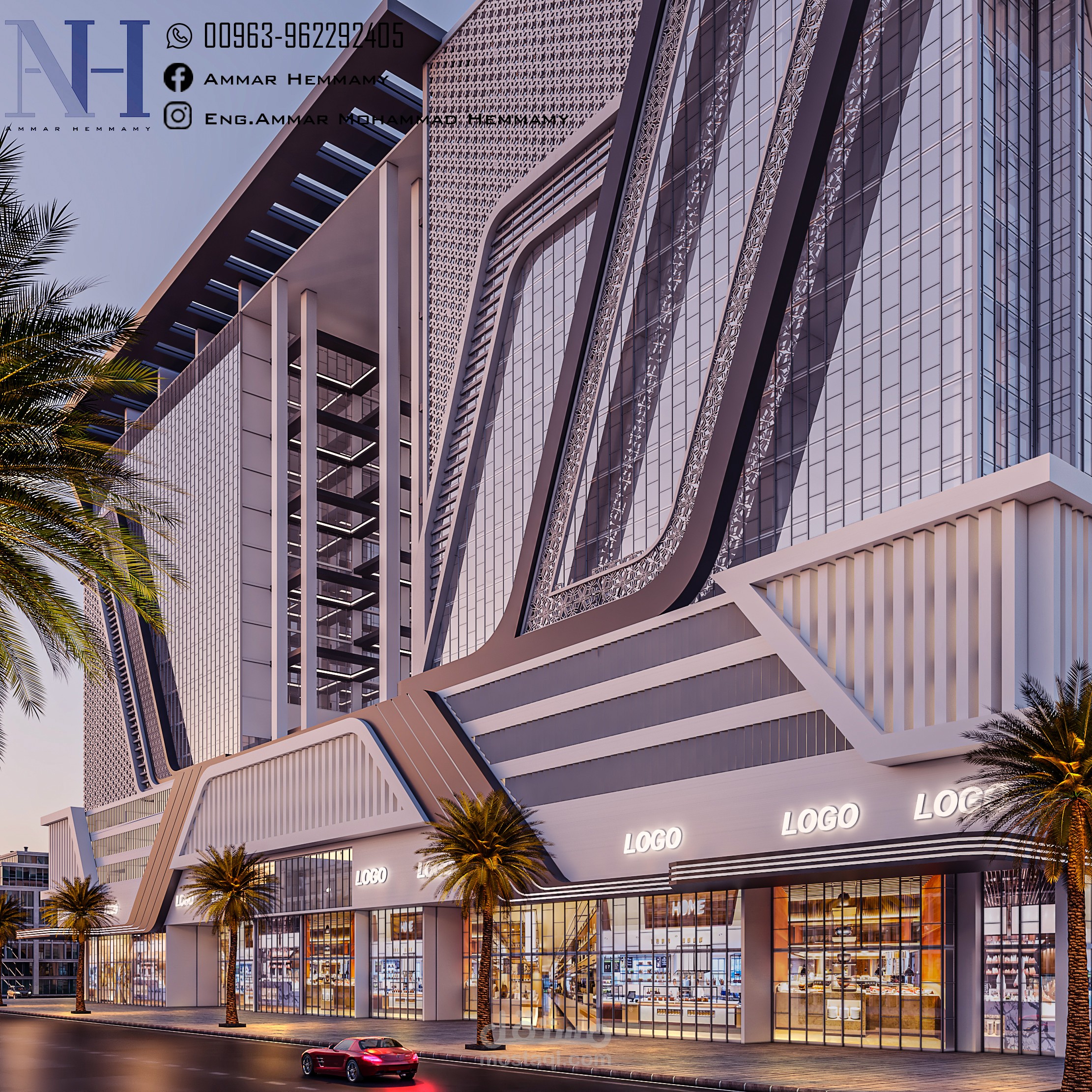 Shopping center (mall)