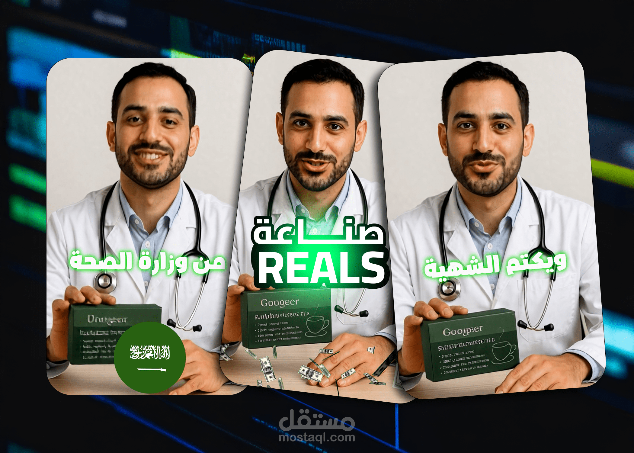 مونتاج ريلز \\ AI من البدايه للنهاية