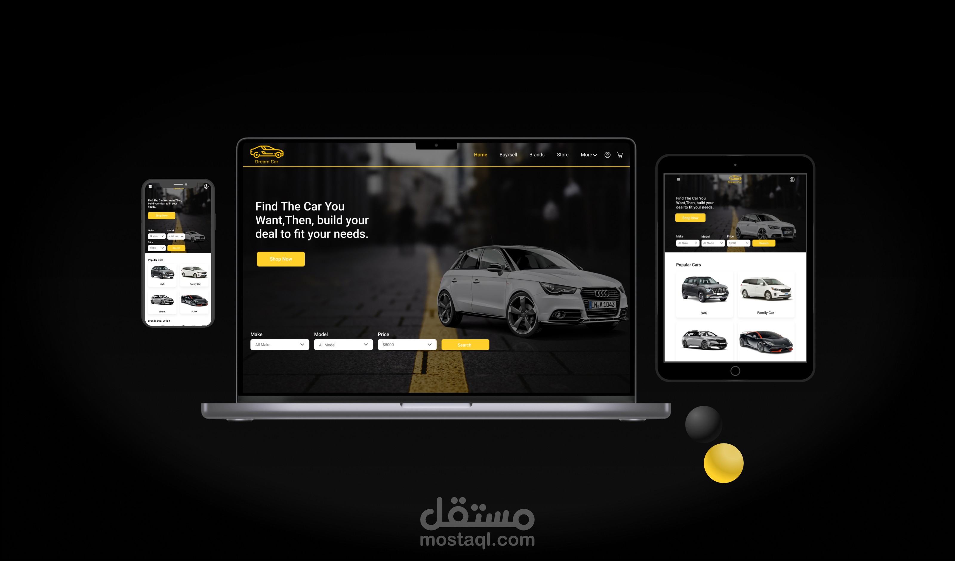 تصميم صفحة ويب Responsive