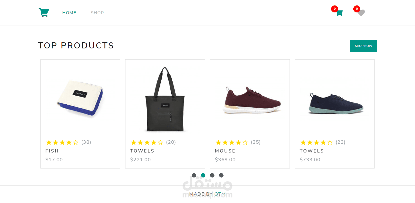 React Shopping Cart (Context API)