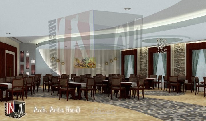 تصميم واظهار  مبانى ترفيهية وتجارية وعيادات