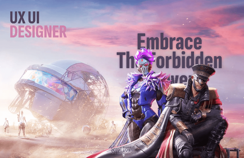 PUBG UX UI Design * animation prototype* figma