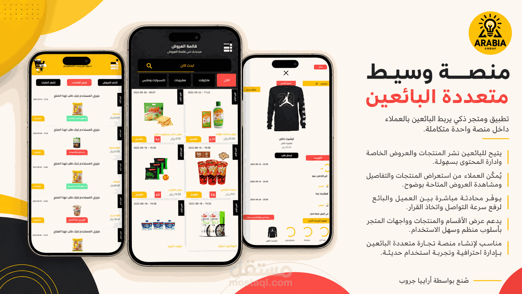 منصة وسيط منصة تجارية متكاملة