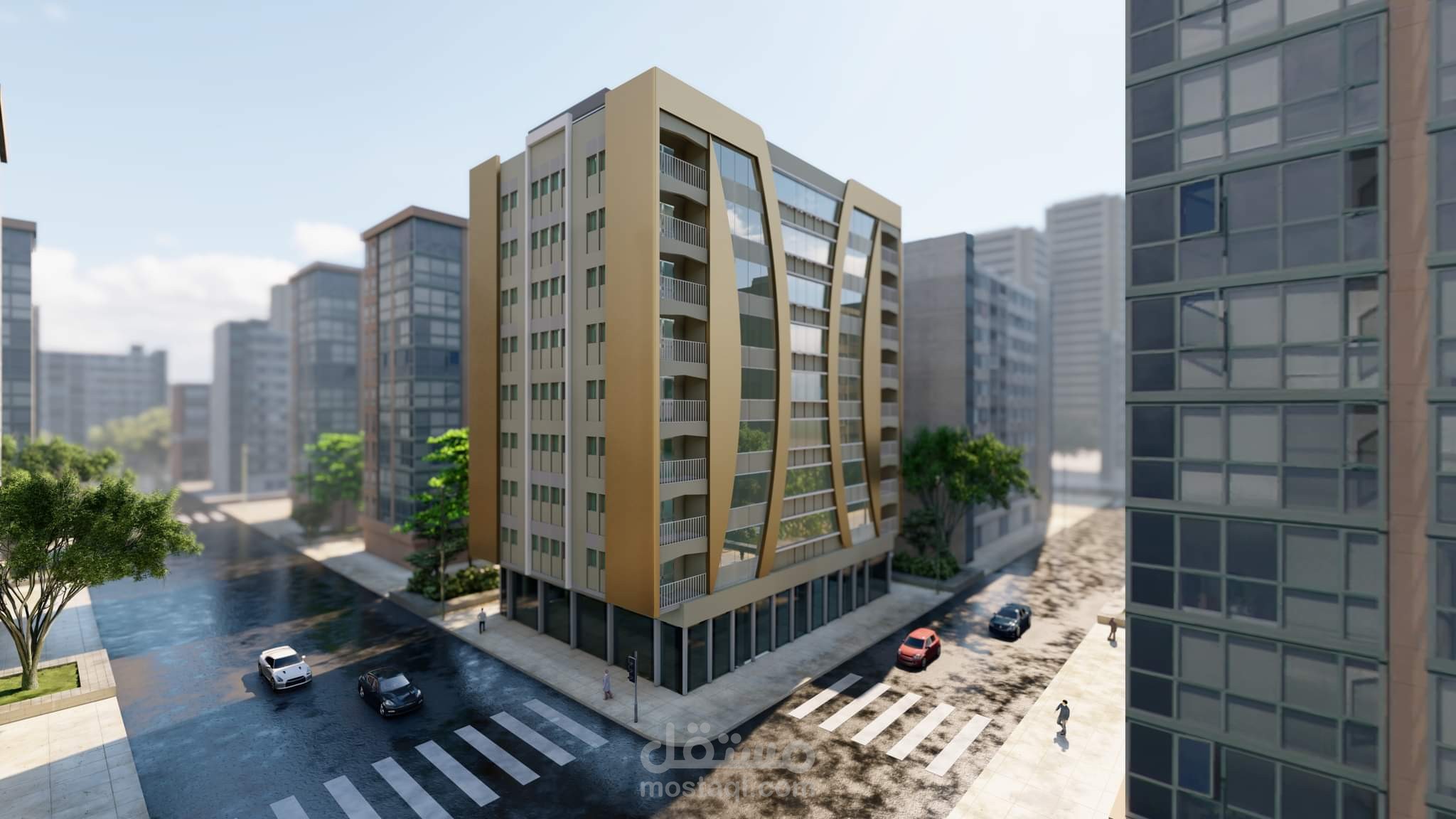 اخراج واجهة